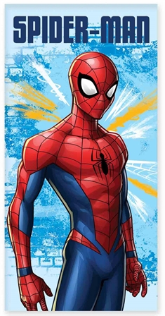 Badhandduk - 70x140 cm - Marvel Spiderman - Härlig kvalitet 